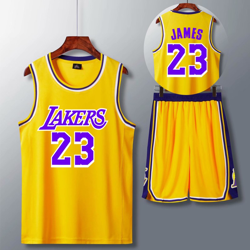 Men's Basketball Jersey Los Angeles Lakers #23 Lebron James Sports  Quick-Drying Training Workout Clothes Training Suit Basketball Uniform  Sports Vest,M: Buy Online at Best Price in UAE 