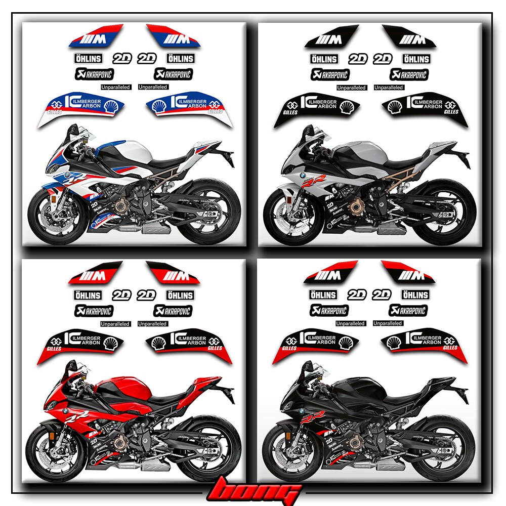 S1000rr Motorcycle Body Decals For S1000rr 2019 2020 2021 2022 Lower