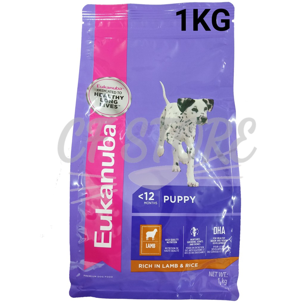 EUKANUBA All Breed Puppy Lamb Rice 1Kg Original Pack Shopee Malaysia