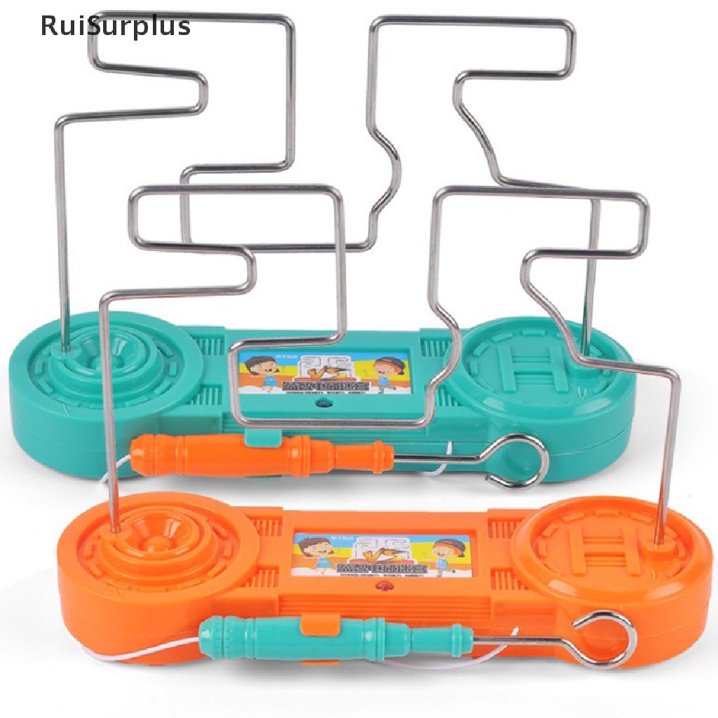 [RuiSurplus] Kids Collision Electric Shock Touch Maze Game Party Funny Science Experiment Toy