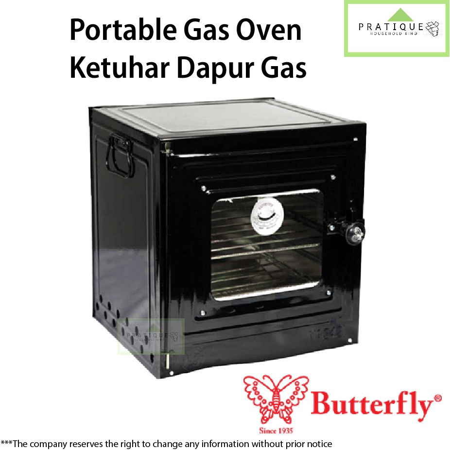 Butterfly K-2421 Gas Oven/ Portable Gas Oven/ Ketuhar Dapur Gas | Shopee  Malaysia