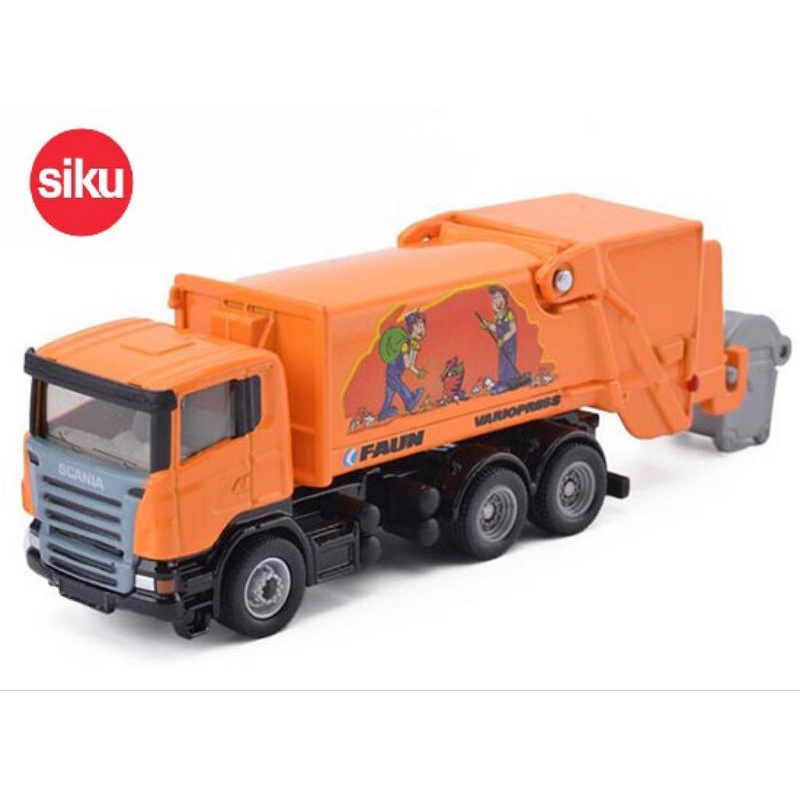 Siku Super 1890 Refuse Lorry Truck Die Cast Vehicle Scale 187 Shopee