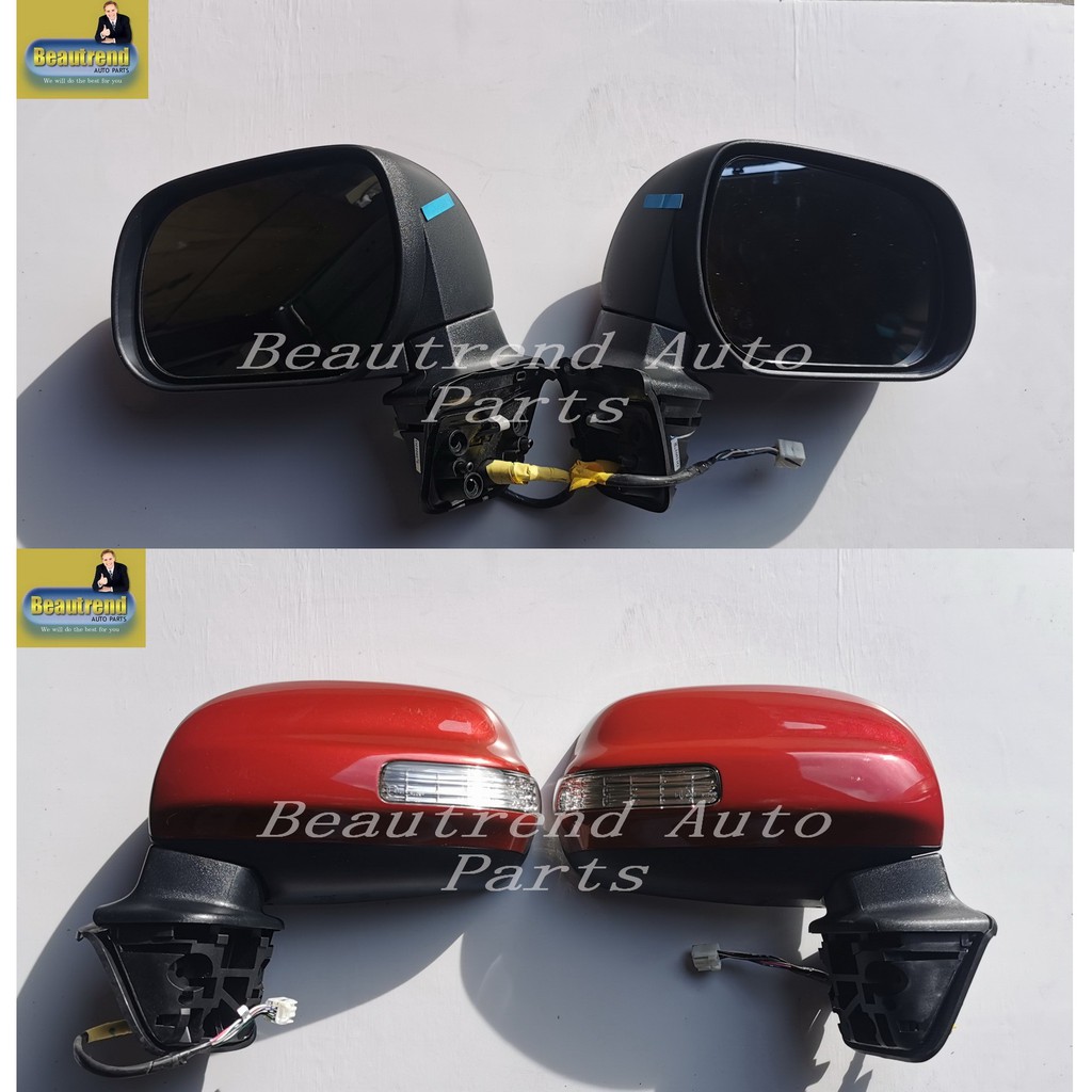 Perodua Alza Side Mirror Auto Flip Original Rear View Mirror Cermin Pandang Belakang Kereta
