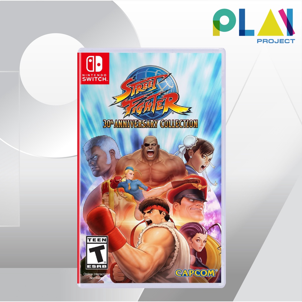 Nintendo switch: Street Fighter 30th Anniversary [1 Hand] [Nintendo ...