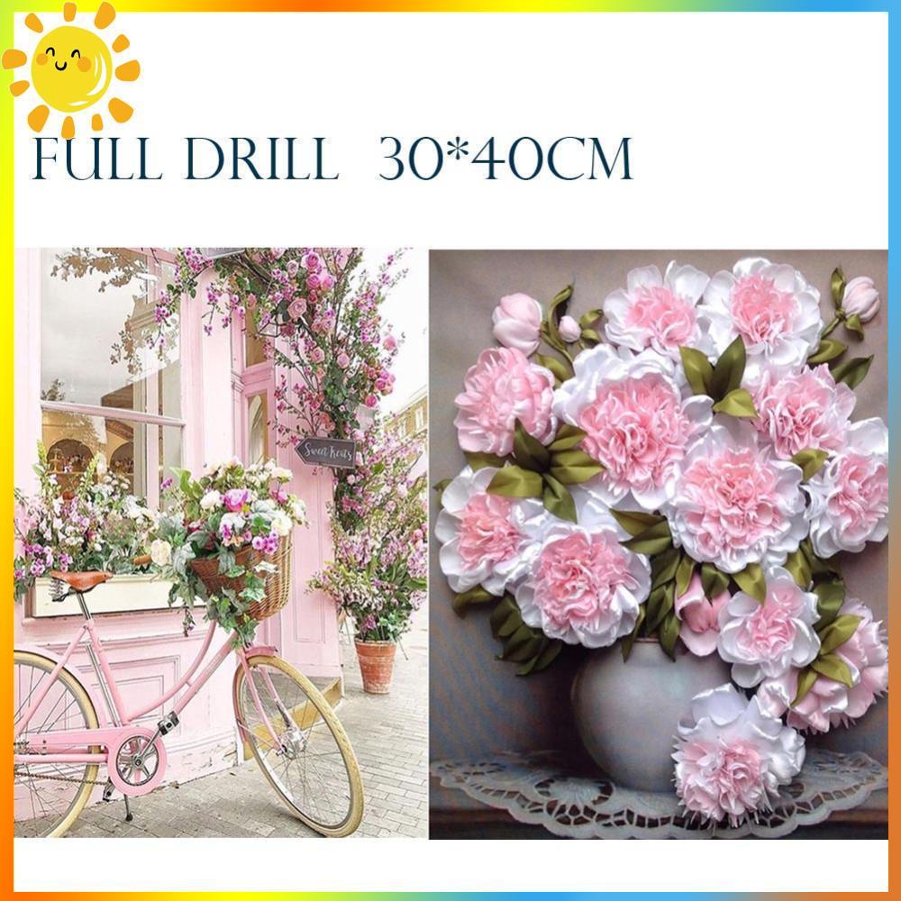 5D DIY Full Drill Diamond Painting Cross Stitch Embroidery Kit 30*40cm ...