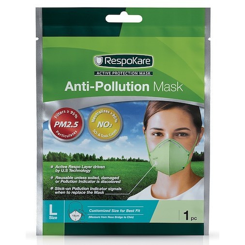 RESPOKARE ADULT ANTI POLLUTION / HAZE/ JEREBU MASK REUSABLE (1pcs ...