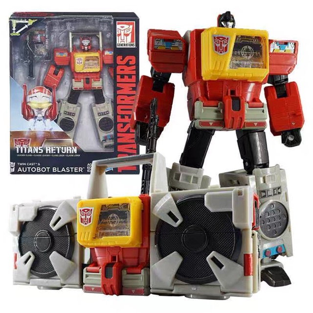 Transformers titans on sale return blaster