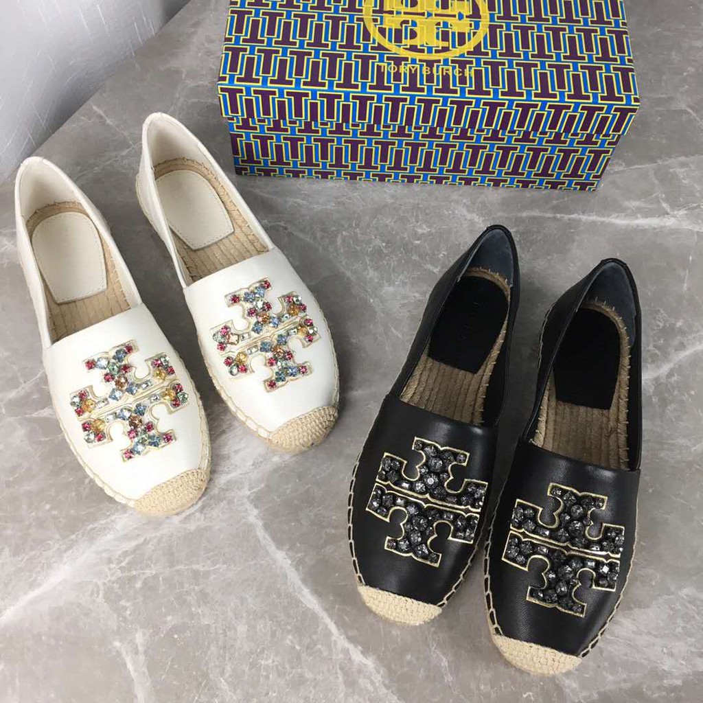 Tory burch best sale rhinestone flats