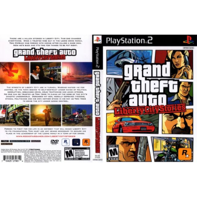 Grand theft auto liberty shop city stories playstation 2