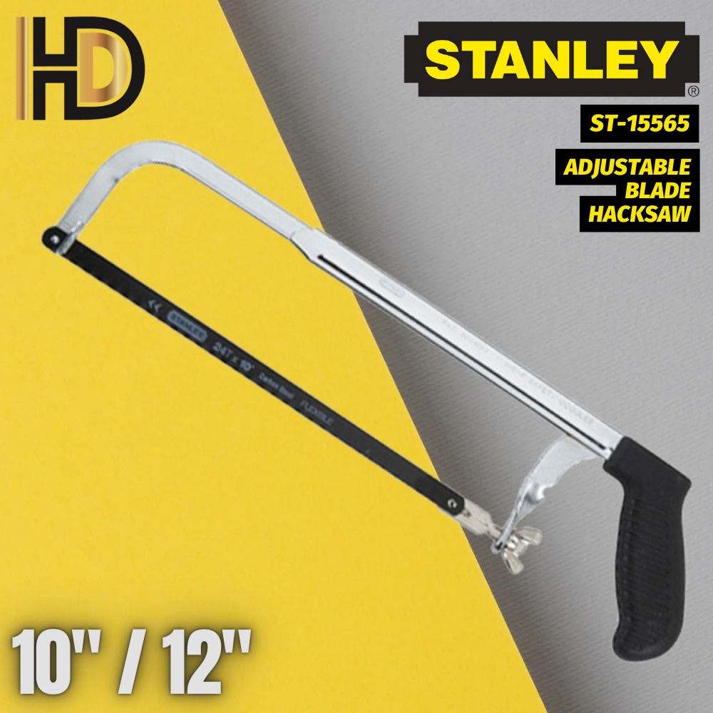 STANLEY Adjustable Blade Hacksaw / Heavy Duty Hacksaw / Stanley 15565 Hacksaw Shopee Malaysia