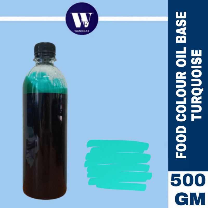 [500GM] OIL SOLUBLE FOOD COLOUR TURQUOISE | OIL BASE COLOURING ...
