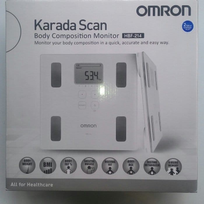 OMRON KARADA SCAN BODY COMPOSITION MONITOR HBF214 Shopee Malaysia