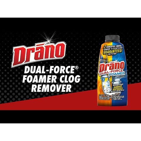 Drano Dual Force Foamer Clog Remover, 17 Fl Oz 502ml | Shopee Malaysia