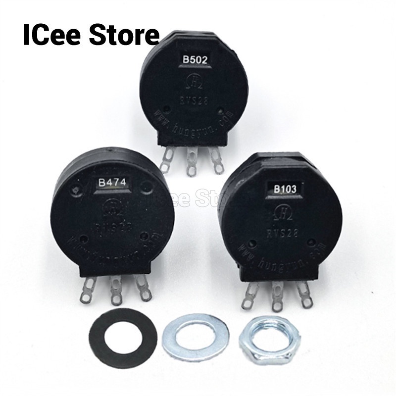 Original Potentiometer RVS28P 1K 5K 10K 100K 1M for Welding Machine switch RVS28 B102 B103 B223