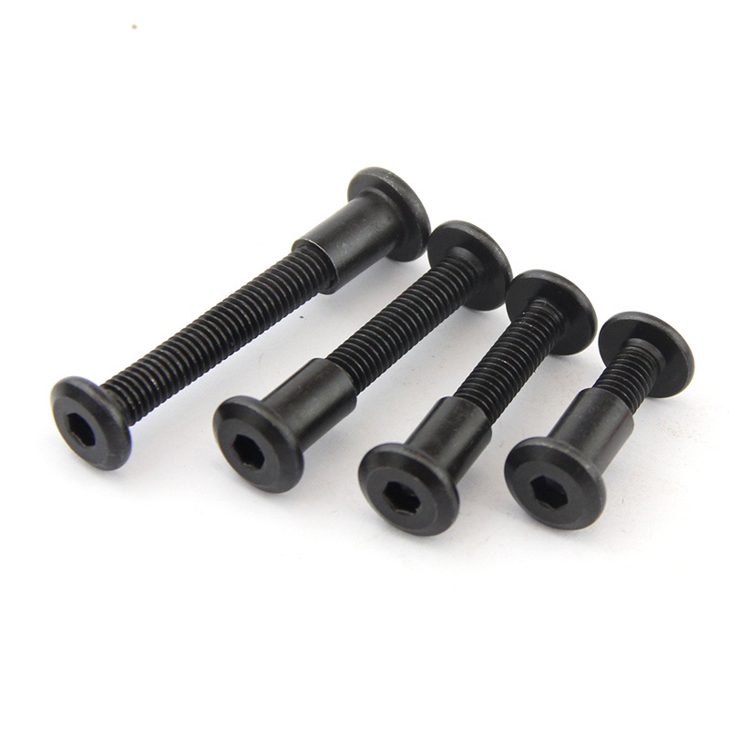 M8 black sub-female screw pair lock screw nut butt screw six ...