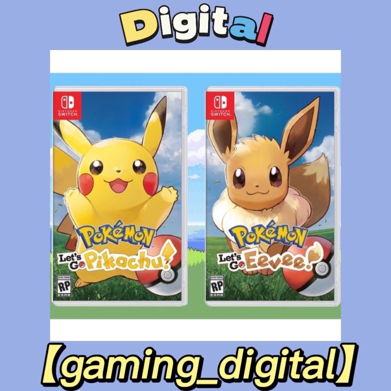 Let's go best sale pikachu digital download