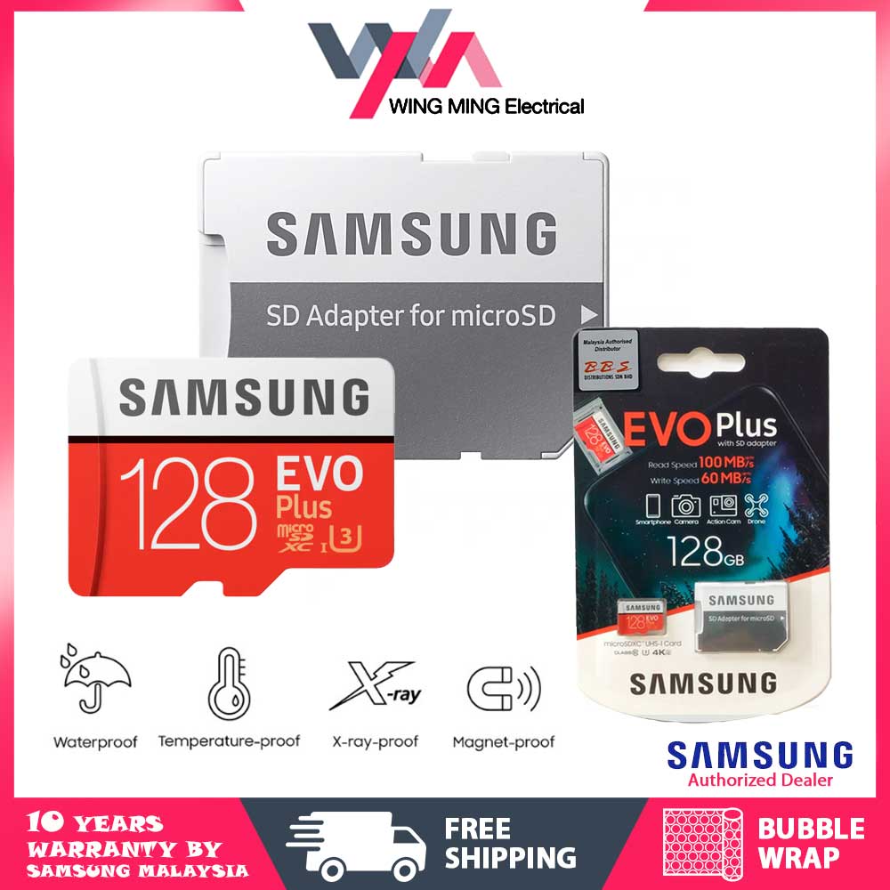 Samsung 1TB Micro SD microSDXC EVO Plus 100MB/s U3 4K C10 Memory