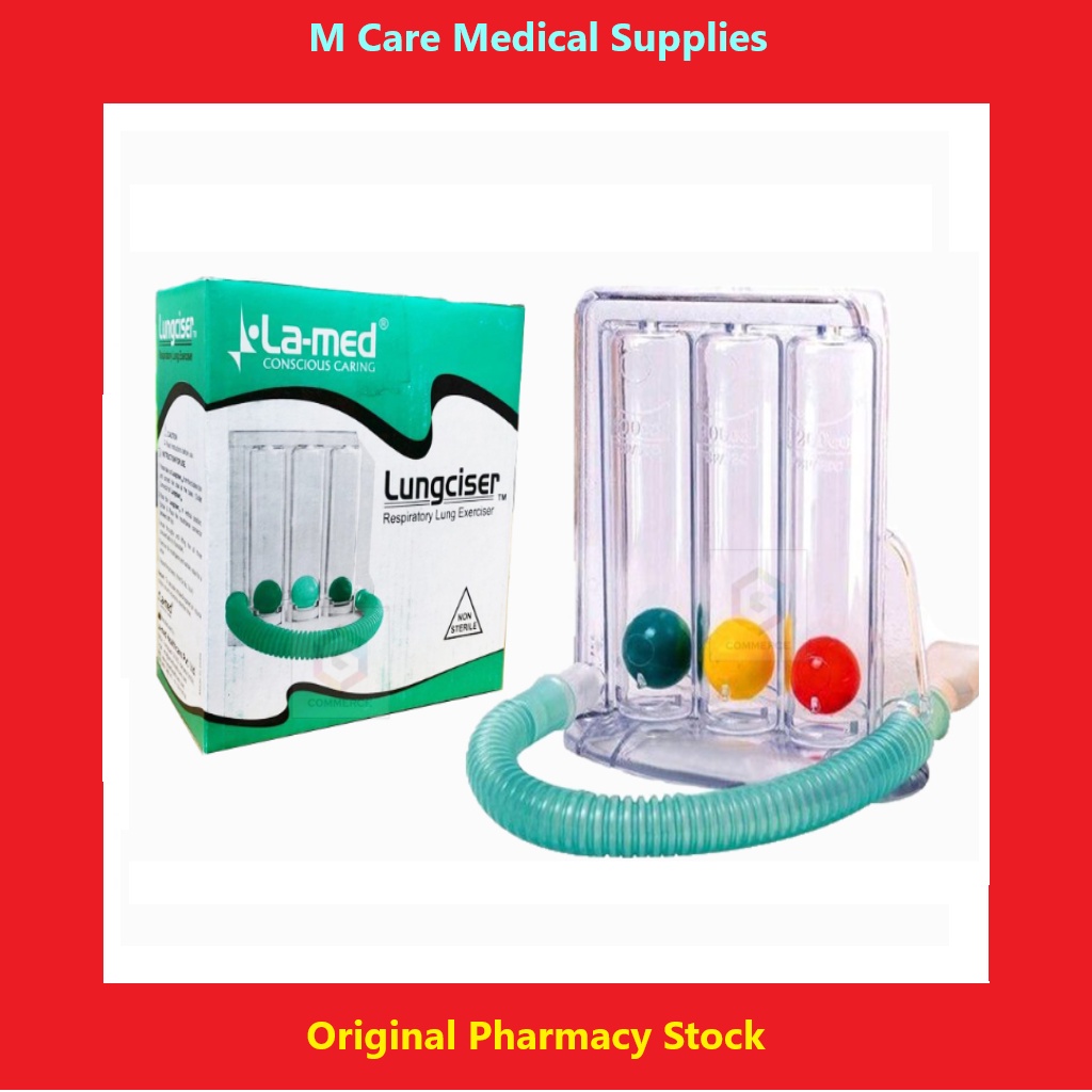 Spirometer Lung Exerciser Breathing [ KKM MDA Approved ] | Shopee Malaysia