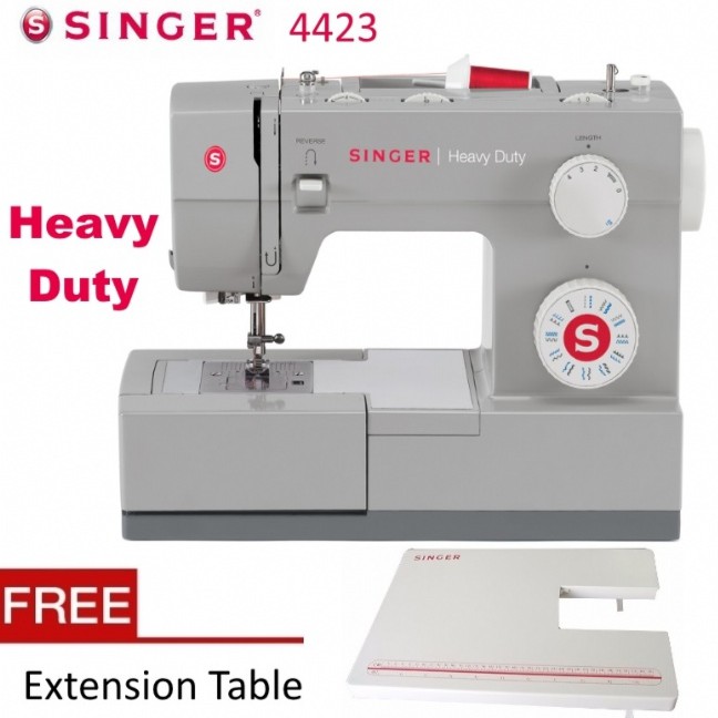 Singer 4423 Heavy Duty Sewing Machine With Expansion Table and