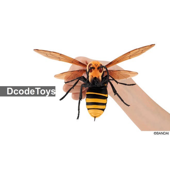 Bandai Wasp Hornet BEE 2 Gashapon Insect Bug nest Bumblebees Movable ...