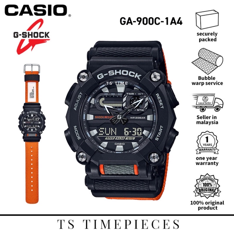 Casio G SHOCK GA 900C 1A4 GA 900C GA 900 Shopee Malaysia