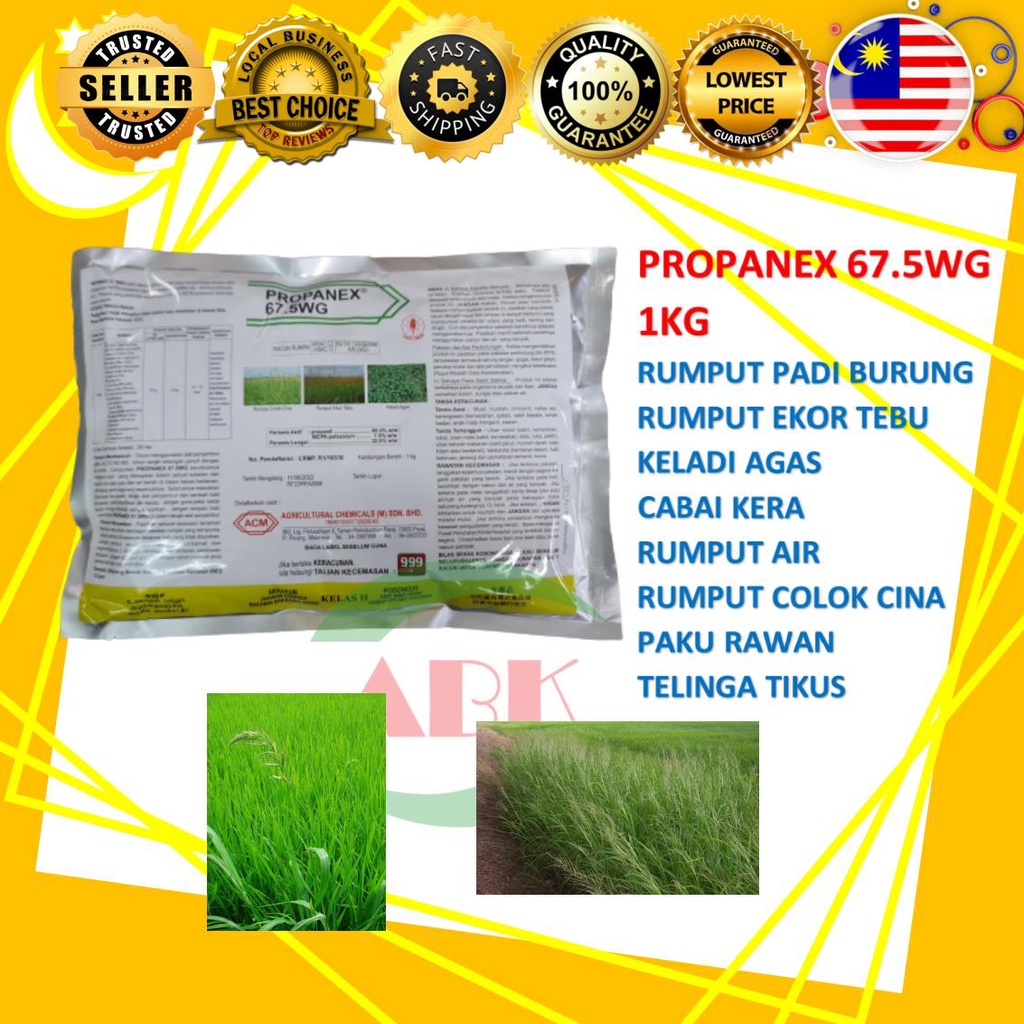 [OFFICIAL SELLER] ACM PROPANEX 67.5WG RACUN RUMPAI PADI RACUN SAMBAU ...