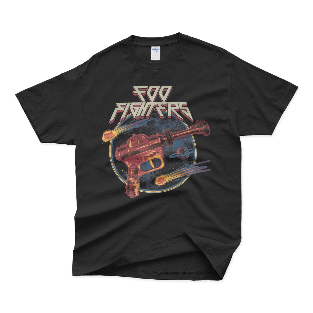 Foo Fighters Logo Red Circle Femme T-Shirt Manches Courtes Noir XXL : Foo Fighters