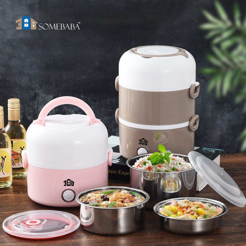 【MALAYSIA PLUG】2.0L Rice Cooker - Electric Lunch Box Steamer Multi ...