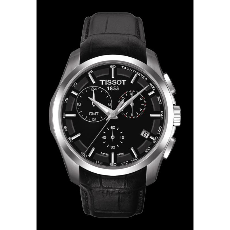 Tissot gmt sale couturier