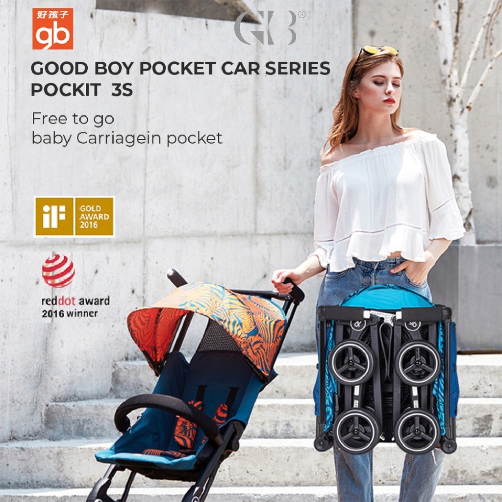 GB Store 100 Original GB Pockit Stroller pockit 3S Shopee Malaysia
