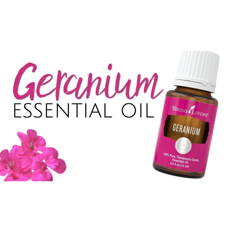 GERANIUM ESSENTIAL OIL Young Living 2ML *ORIGINAL* repacking