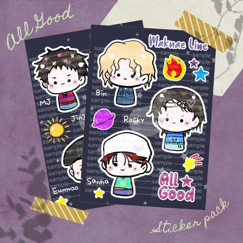 MINIMAL Astro All Good Stickers Pack (Minimum Purchase Of 2 Pack ...