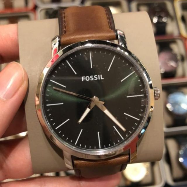 FOSSIL LUTHER THREE HAND BROWN LEATHER WATCH Shopee Malaysia