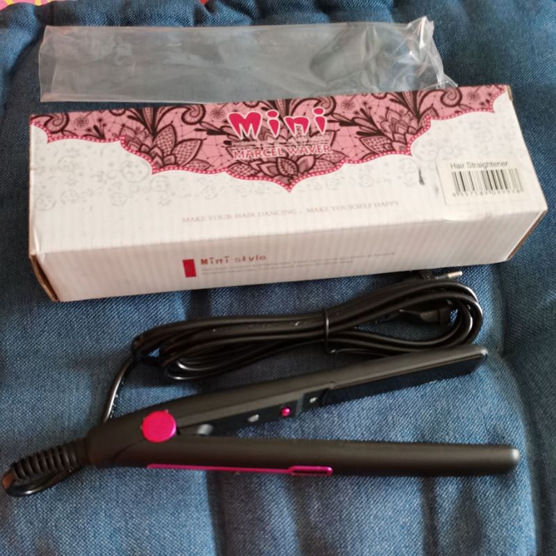 Mini Marcel Waver Hair Straightener Shopee Malaysia