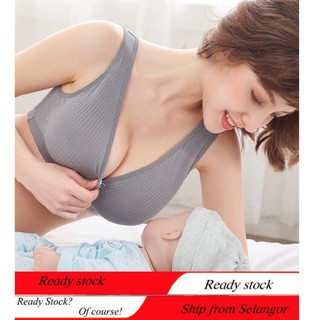 Cotton Nursing Bra Summer Breathable Breastfeeding Bras for Women
