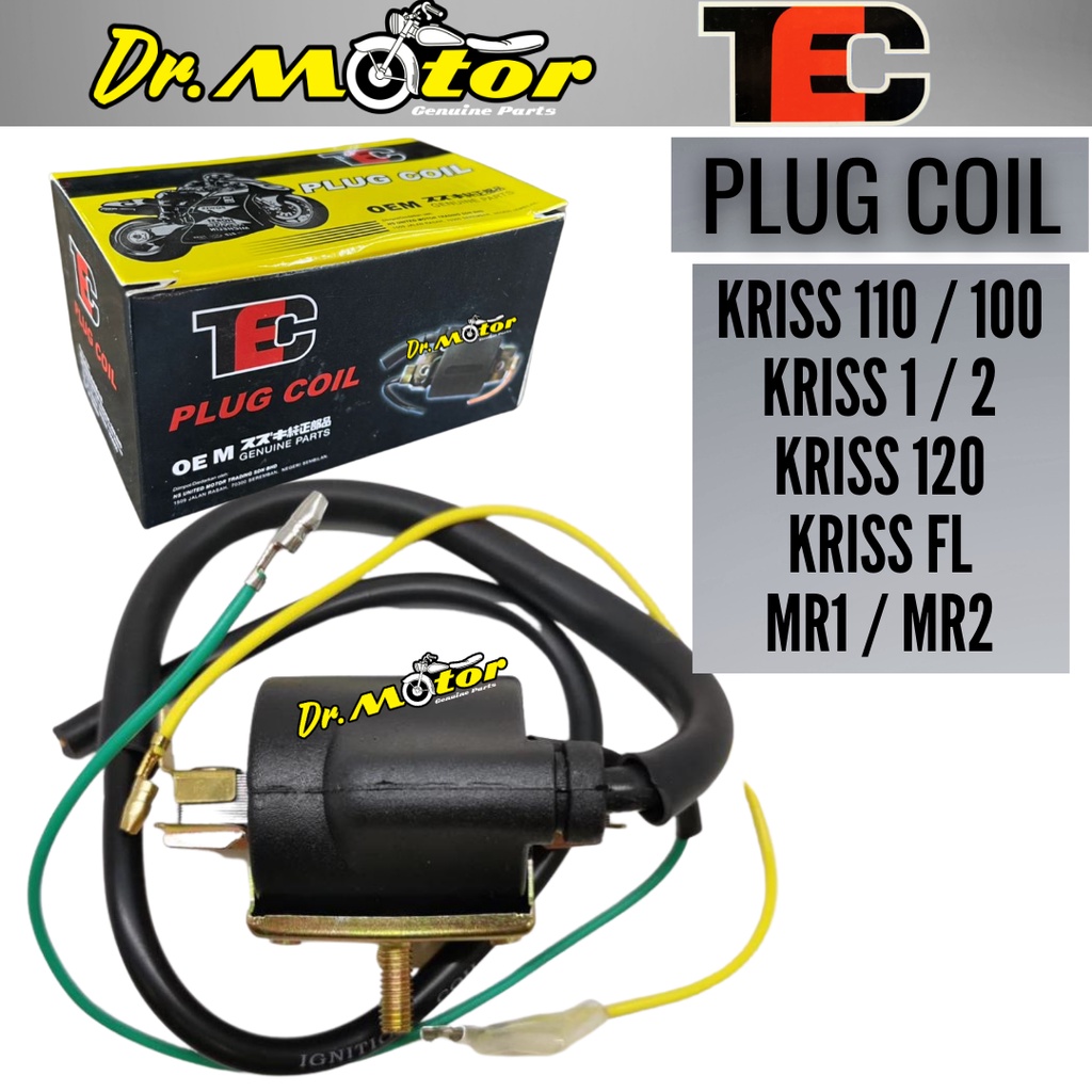 MODENAS KRISS110 KRISS120 KRISS100 KRISS 1 2 MR1 MR2 Plug Coil Start