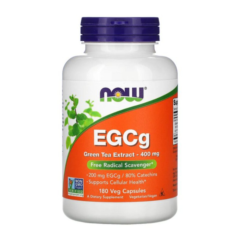 Buy EGCG From Green Tea Extract, Natural Antioxidant Supports Cholesterol Management - EGCG -90 Veg. Capsules - View #4