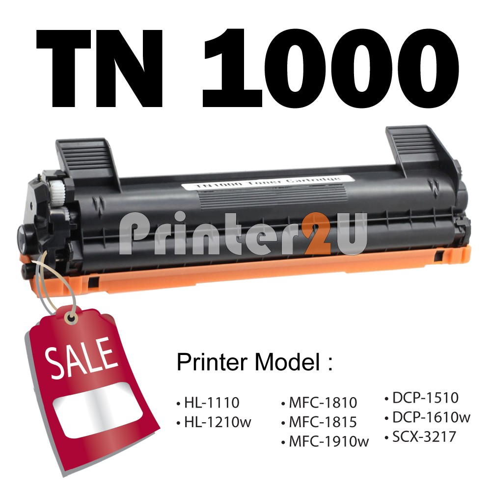 LOSMANN 2x Schwarz Toner kompatibel für Brother TN1050 TN-1050 für