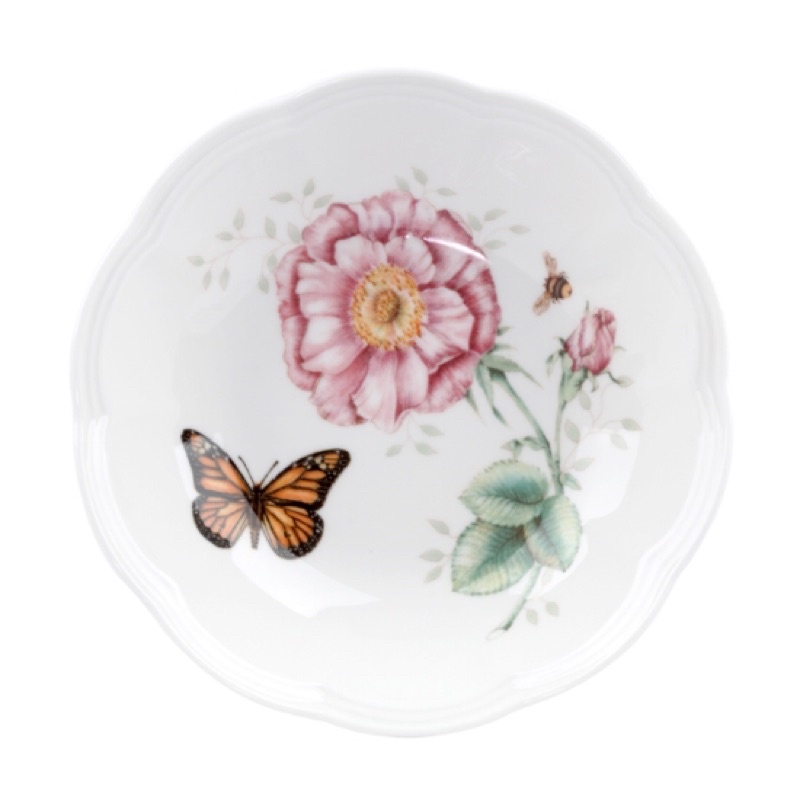 Lenox Butterfly Meadow Fruit Bowl 17cm Shopee Malaysia