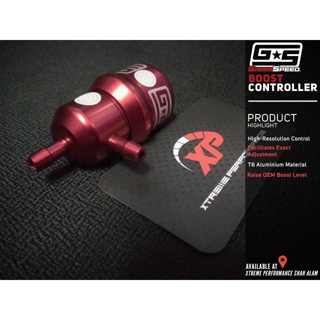 BOOST CONTROLLER GRIMMSPEED 250STEP (RED) Shopee Malaysia