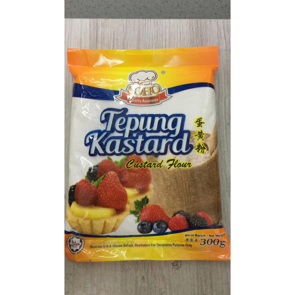 Tepung Kastard Custard Powder 300g Shopee Malaysia