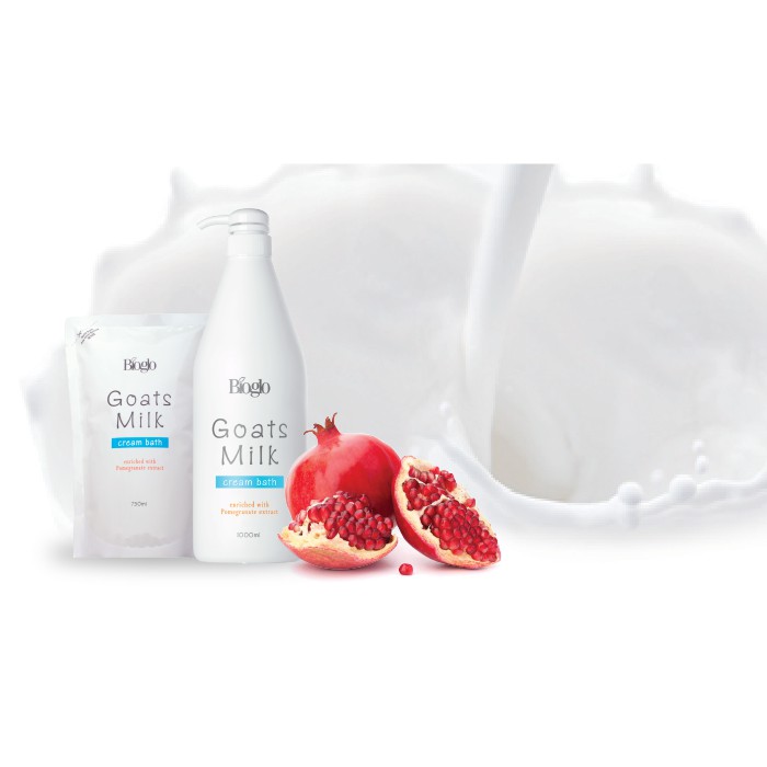 (ShyuanHouse) Cosway Bioglo Goats Milk Cream Bath 1000ml Shopee Malaysia