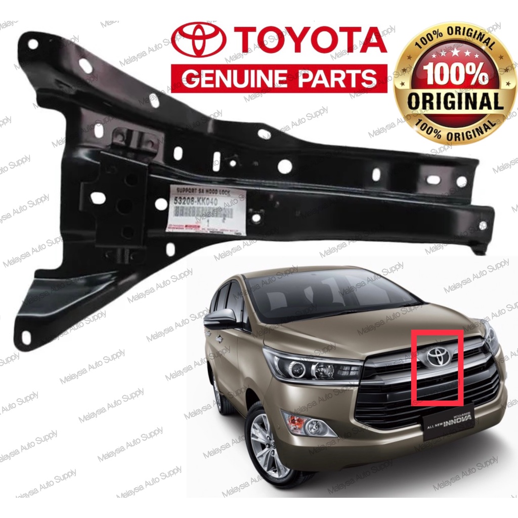 TOYOTA INNOVA 2016 ORIGINAL FRONT BONNET LOCK GENUINE (NEW) 2017 2018 ...