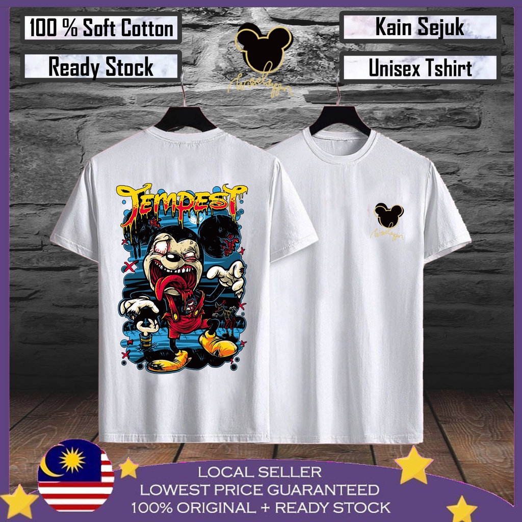 baju t shirt mickey mouse