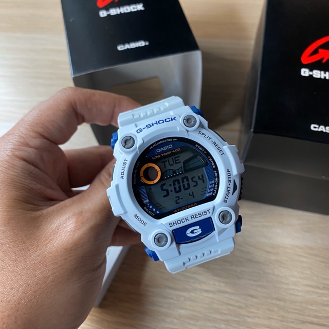 G shock 2024 mat moto putih