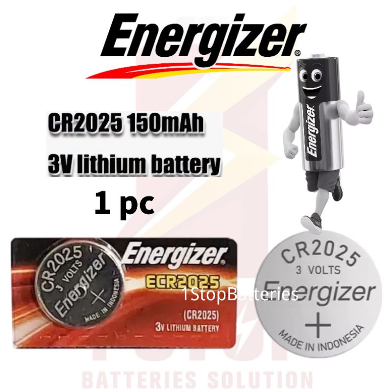 [Wholesale Price] Energizer CR2032 CR2025 CR2016 1pc or 5pcs 3V Lithium