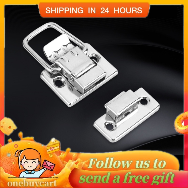 10 Pcs Silver Fastener Toggle Latch Catch Chest Case Suitcase Boxes