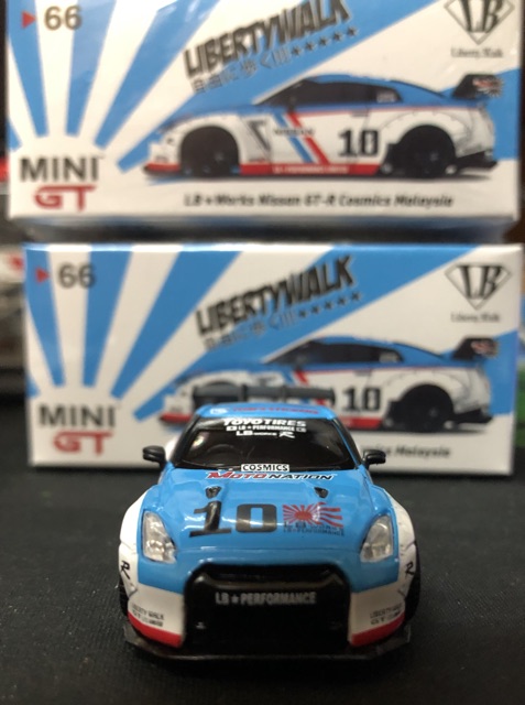 Mini GT LB Works GT-R Cosmics Malaysia - TAGCC 2019 | Shopee Malaysia
