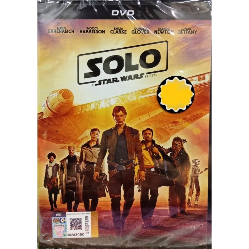 English Movie Solo A Star Wars Story DVD Shopee Malaysia