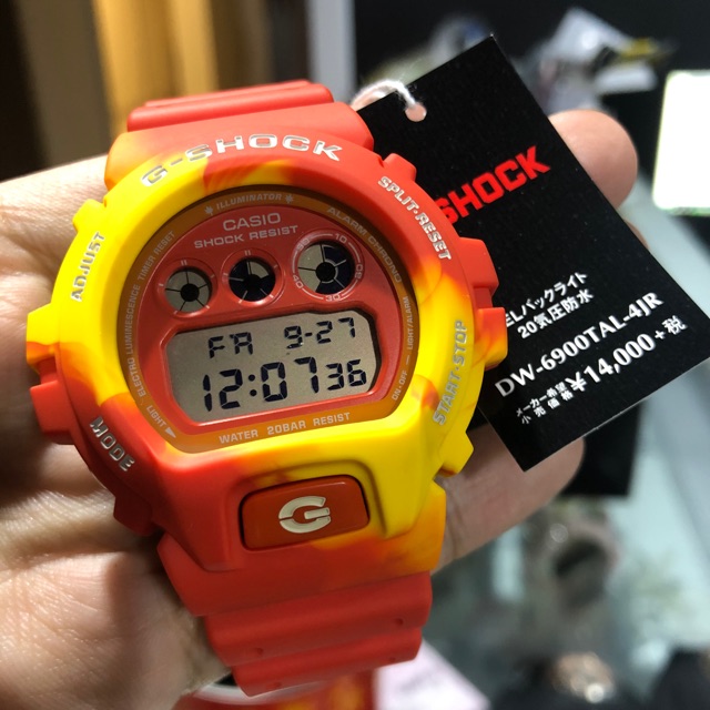 Casio G-Shock Kyo Momiji Color “Falling Autumn Leaves” DW-6900TAL ...